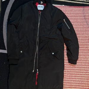 Long bomber jacket h&m